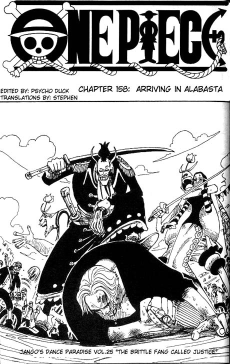 One Piece Chapter 158 1